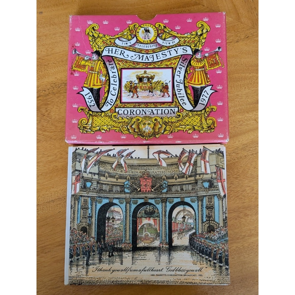 Tim's Telescopic View of Her Majesty's Coronation Queen Silver Jubilee 1953/1977